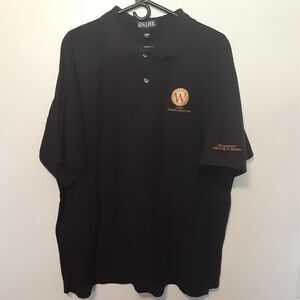 GEORGE W. BUSH Republican XL Polo Cheney Conservative Inauguration 2005 Black